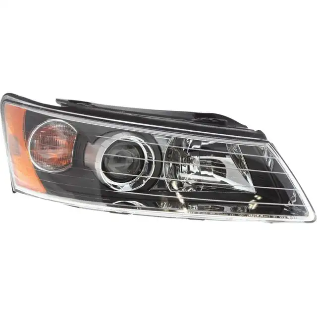 Фара, совместимая с Hyundai Sonata 2006-2008 годов, правый пассажирский галогенный с лампочками(ами)
Фара, совместимая с Hyundai Sonata 2006-2008 годов, правый пассажирский галогенный с лампочками(ами)