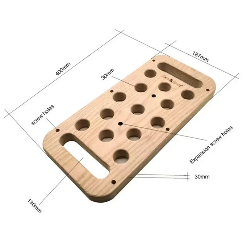 Wooden Fingerboard Arm Training Board Indoor and Outdoor Climbing Board Wooden Climbing Board Factory
Wooden Fingerboard Arm Training Board Indoor and Outdoor Climbing Board Wooden Climbing Board Factory