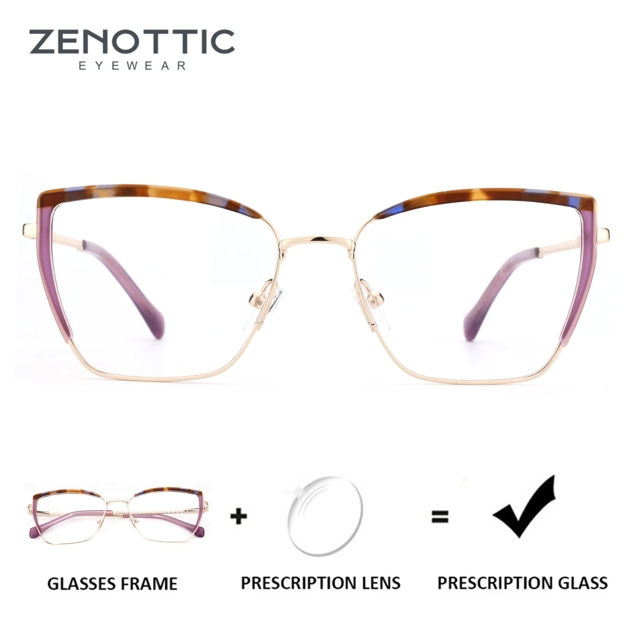 ZENOTTIC (размер M), модные прогрессивные мультифокальные очки из сплава с бабочкой, линзы для близорукости, женские линзы
ZENOTTIC (размер M), модные прогрессивные мультифокальные очки из сплава с бабочкой, линзы для близорукости, женские линзы