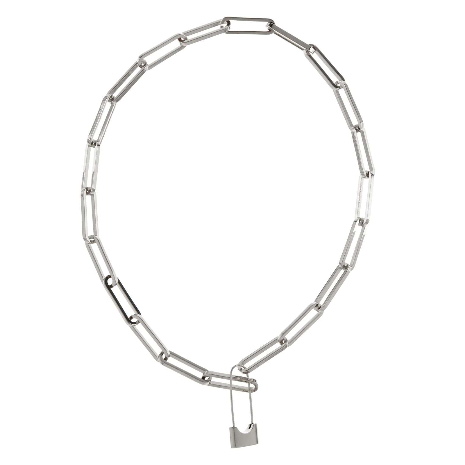 1pc Golden Lock Necklace Chunky Body Chain for Women Elegant Clavicle Pendant Vintage Stainless Steel Jewelry Gift
1pc Golden Lock Necklace Chunky Body Chain for Women Elegant Clavicle Pendant Vintage Stainless Steel Jewelry Gift