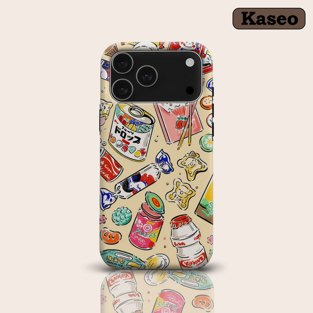 Retro Japanese Snacks for Magnetic Phone Case for IPhone 17 16 15 14 13 Pro Max Plus Single Double-layer Tough Case
Retro Japanese Snacks for Magnetic Phone Case for IPhone 17 16 15 14 13 Pro Max Plus Single Double-layer Tough Case