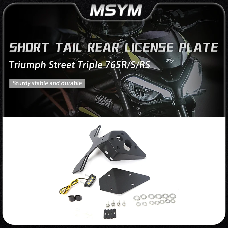 For Street Triple 765RS 765R 765 RS 765 R Motorcycle Rear Short Tail Stock Tidy License Plate Holder Tailstock Bracket Kit
For Street Triple 765RS 765R 765 RS 765 R Motorcycle Rear Short Tail Stock Tidy License Plate Holder Tailstock Bracket Kit