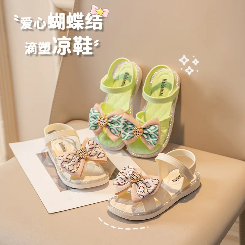 Girl Sandals Summer New Children Sandals Anti slip Girl Beach Shoe Soft soled Princess Shoes Bow Girl Shoe Versatile kids Shoes
Girl Sandals Summer New Children Sandals Anti slip Girl Beach Shoe Soft soled Princess Shoes Bow Girl Shoe Versatile kids Shoes
