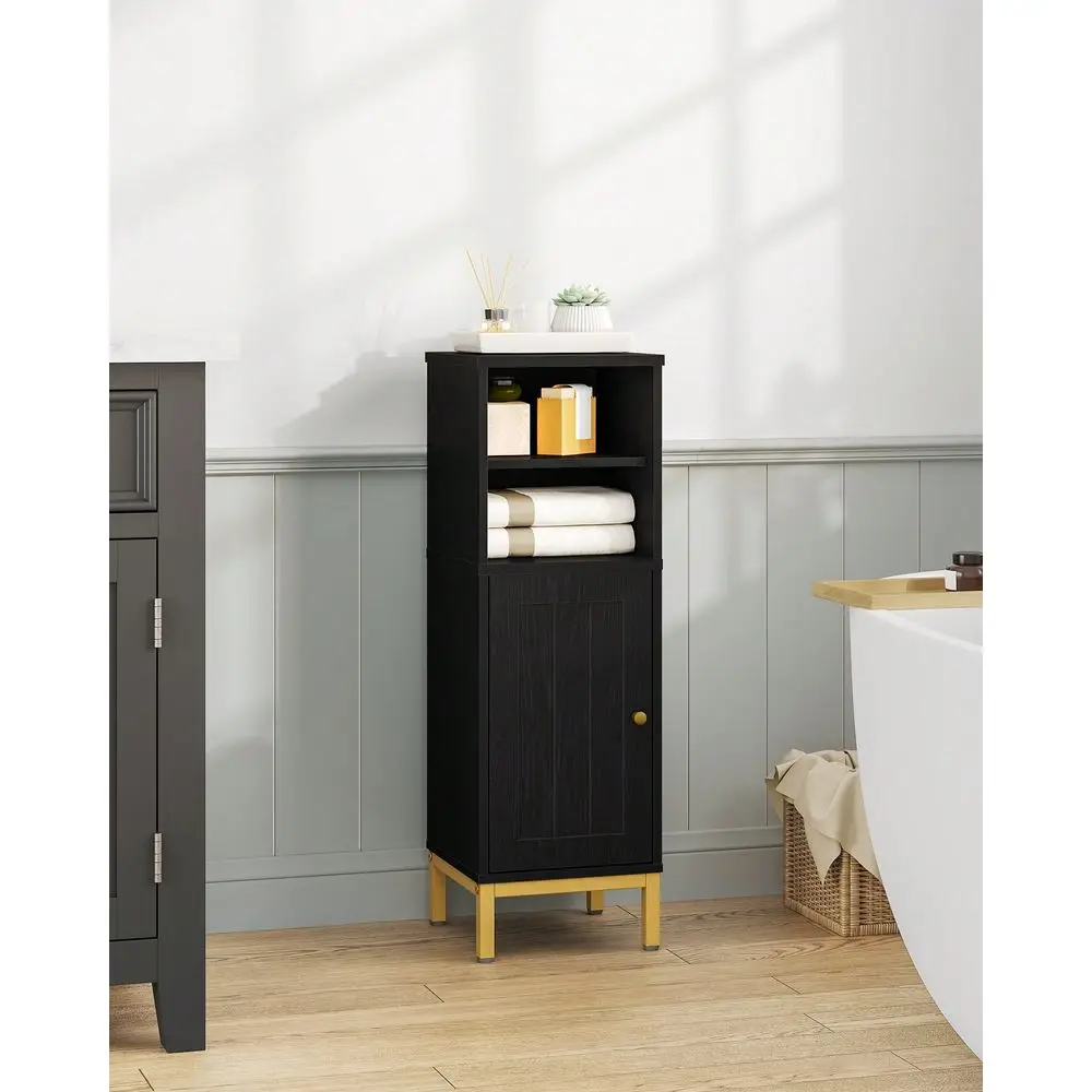 Bathroom Storage Cabinet, Corner Floor Cabinet With Shelves, Customized Door Opening Direction, Bathroom Organizer With Adjusta
Bathroom Storage Cabinet, Corner Floor Cabinet With Shelves, Customized Door Opening Direction, Bathroom Organizer With Adjusta