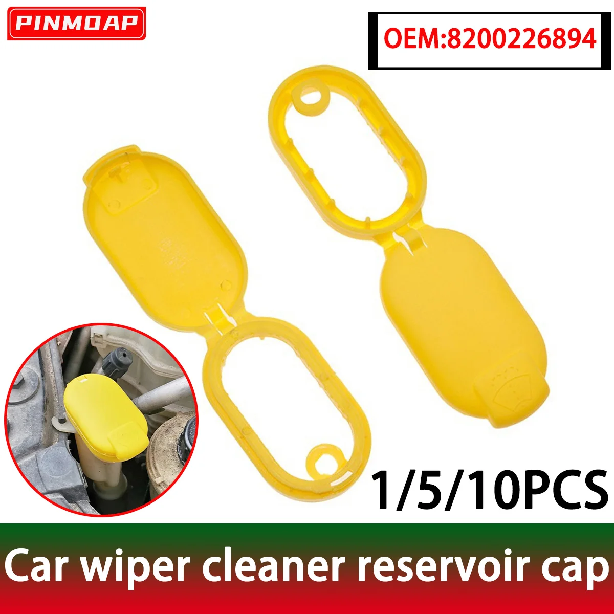 PINMOAP Car Windshield Cleaning Fluid Reservoir Cap 8200226894 Is Suitable For Renault Megane 2 Scenic Trafic 2 Clio Laguna 3
PINMOAP Car Windshield Cleaning Fluid Reservoir Cap 8200226894 Is Suitable For Renault Megane 2 Scenic Trafic 2 Clio Laguna 3