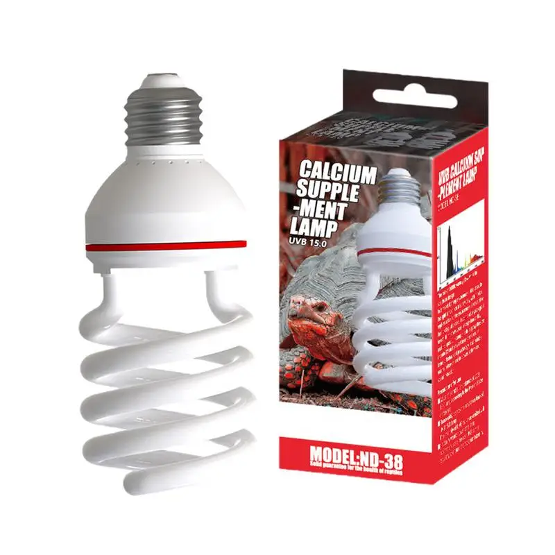 Basking Light For Bearded Dragon Reptile Light Bulb 26W UVB Basking Lamp Daylight Fixture For Tortoise Snake Frog Gecko Hermit
Basking Light For Bearded Dragon Reptile Light Bulb 26W UVB Basking Lamp Daylight Fixture For Tortoise Snake Frog Gecko Hermit