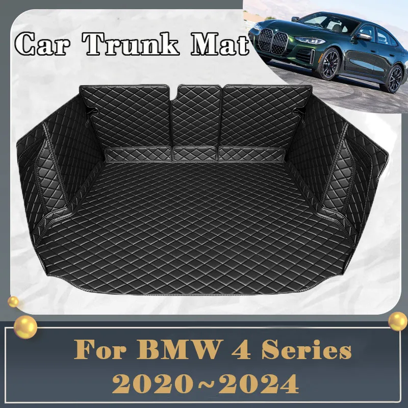 Car Trunk Mat For BMW 4 Series 2020~2024 Dirt-resistant Fully Surrounded Trunk Mat Rear Cargo Tray Car Accessories 2022 2023
Car Trunk Mat For BMW 4 Series 2020~2024 Dirt-resistant Fully Surrounded Trunk Mat Rear Cargo Tray Car Accessories 2022 2023