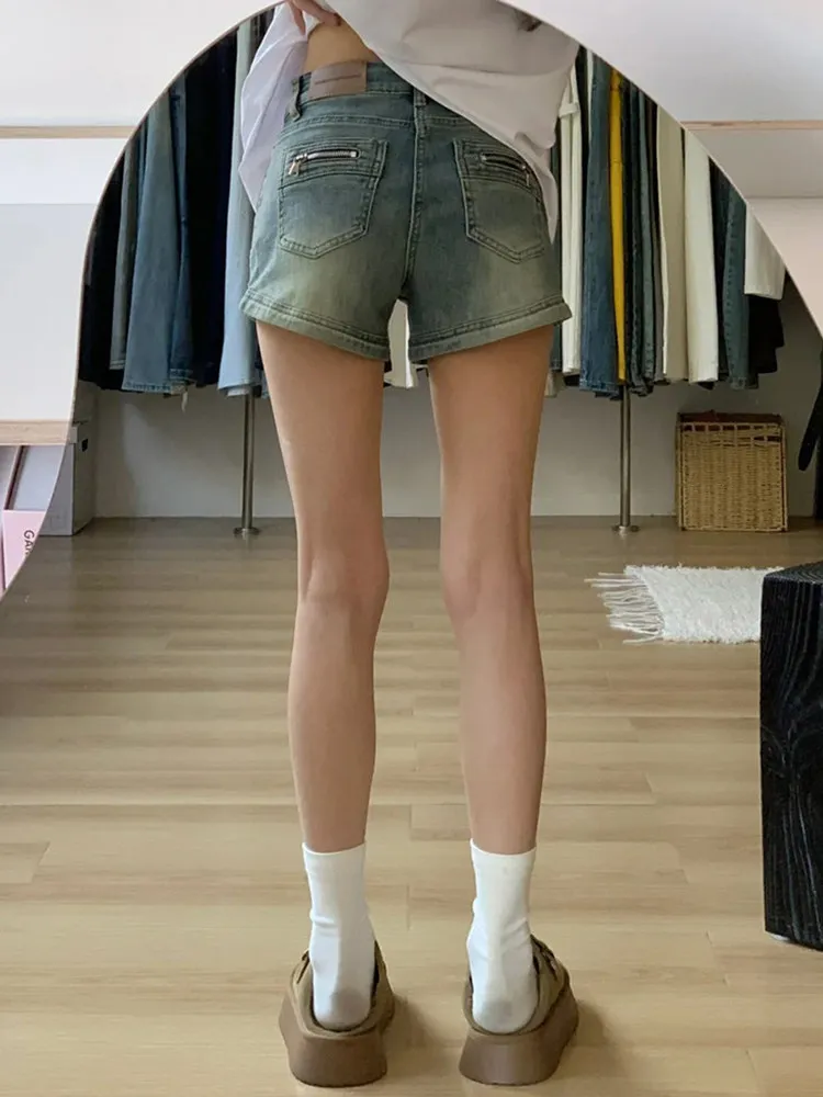 American Style Hot Girl Denim Shorts Women's High Waist Slim Fit Thin A-Line Hot Pants Summer New Arrival Cotton Stretch Denim
American Style Hot Girl Denim Shorts Women's High Waist Slim Fit Thin A-Line Hot Pants Summer New Arrival Cotton Stretch Denim