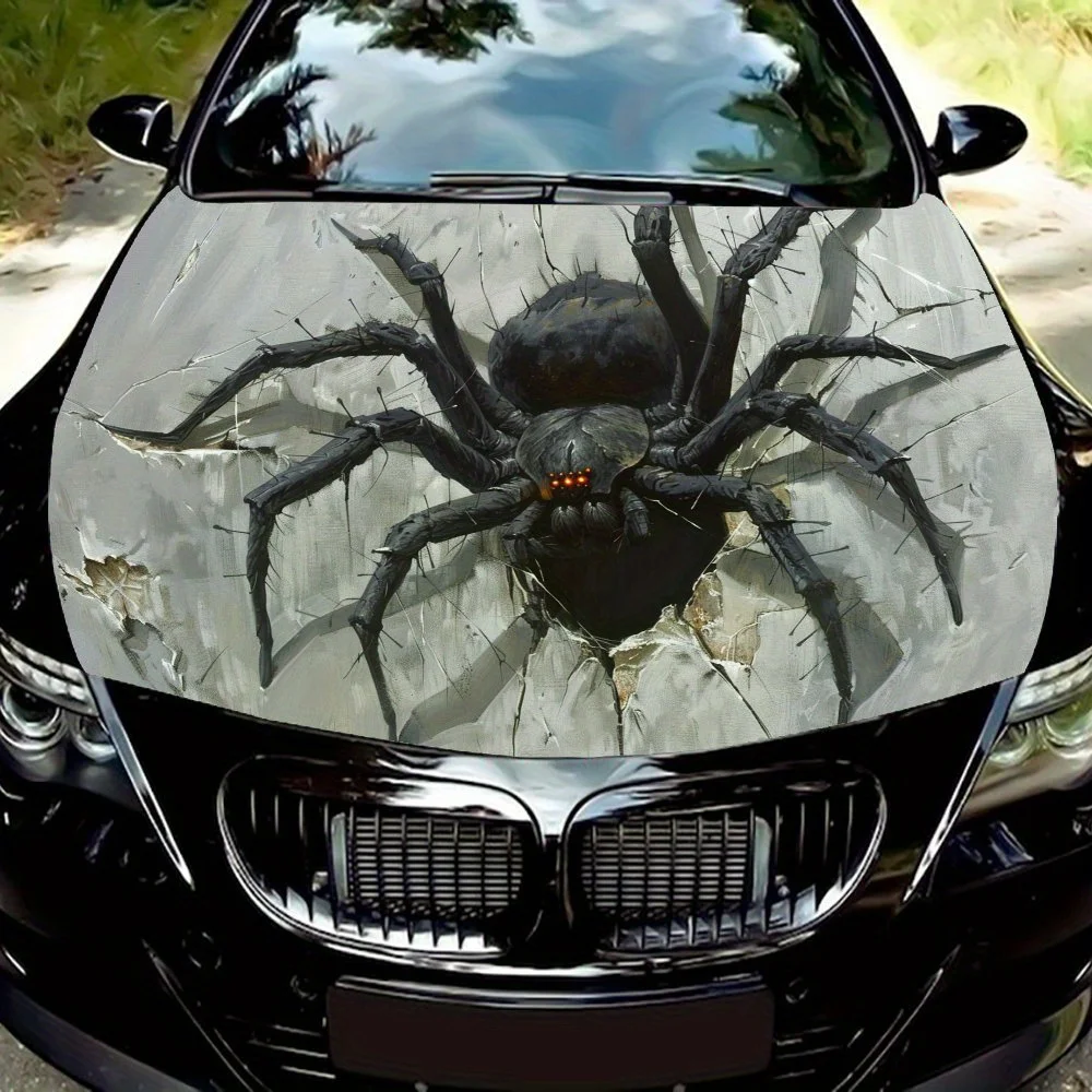 Dark Crack Wall Spider: Horror Appearance Theme Car Vinyl Wraps, Vinyl Car Hood Graphics Decals, PVC, Suitable for Various Model
Dark Crack Wall Spider: Horror Appearance Theme Car Vinyl Wraps, Vinyl Car Hood Graphics Decals, PVC, Suitable for Various Model