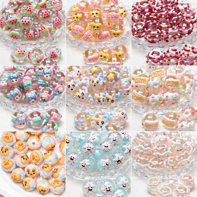 5Pcs New Hand Drawn Beaded Pen Cartoon Duckling Chicken Beads DIY Bracelet Phone Chain Bag Chain Korean Stationery Gifts
5Pcs New Hand Drawn Beaded Pen Cartoon Duckling Chicken Beads DIY Bracelet Phone Chain Bag Chain Korean Stationery Gifts