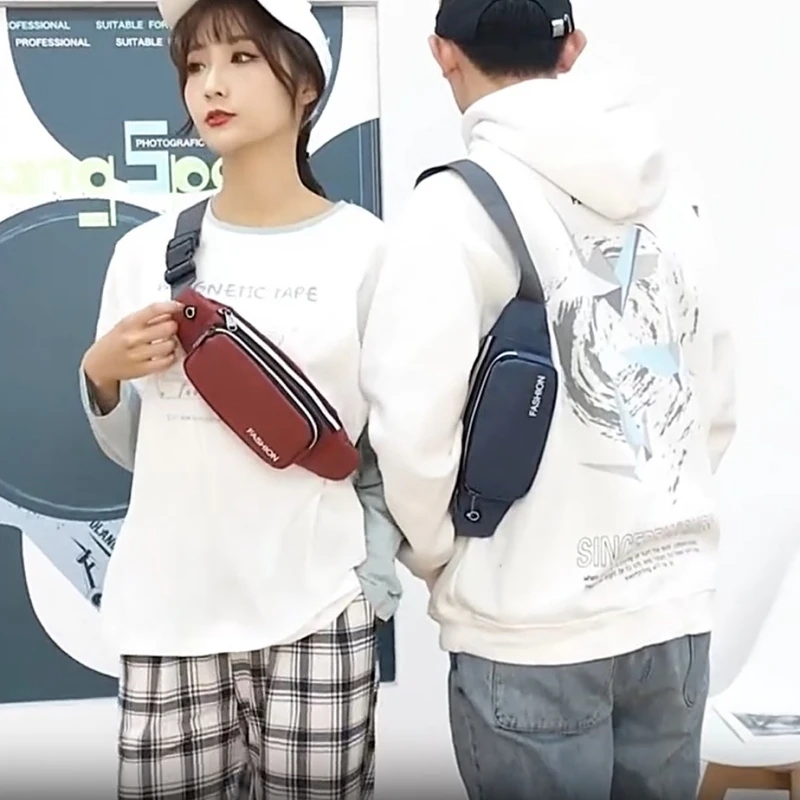 Fashionable Couple Waist Bag Stylish Commuter Shoulder Bag For Men Convenient Sling Pack Compact Messenger Women'S Bag
Fashionable Couple Waist Bag Stylish Commuter Shoulder Bag For Men Convenient Sling Pack Compact Messenger Women'S Bag