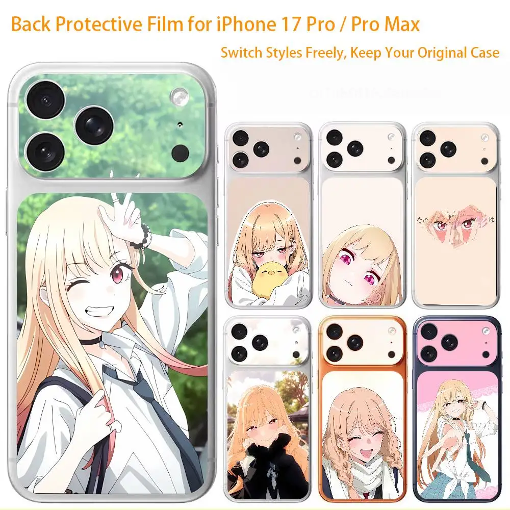 Cute M-Marin Girl K-Kitagawa For iPhone 17 Pro 17 Pro max Protective Film for Back, Frame, Camera
Cute M-Marin Girl K-Kitagawa For iPhone 17 Pro 17 Pro max Protective Film for Back, Frame, Camera