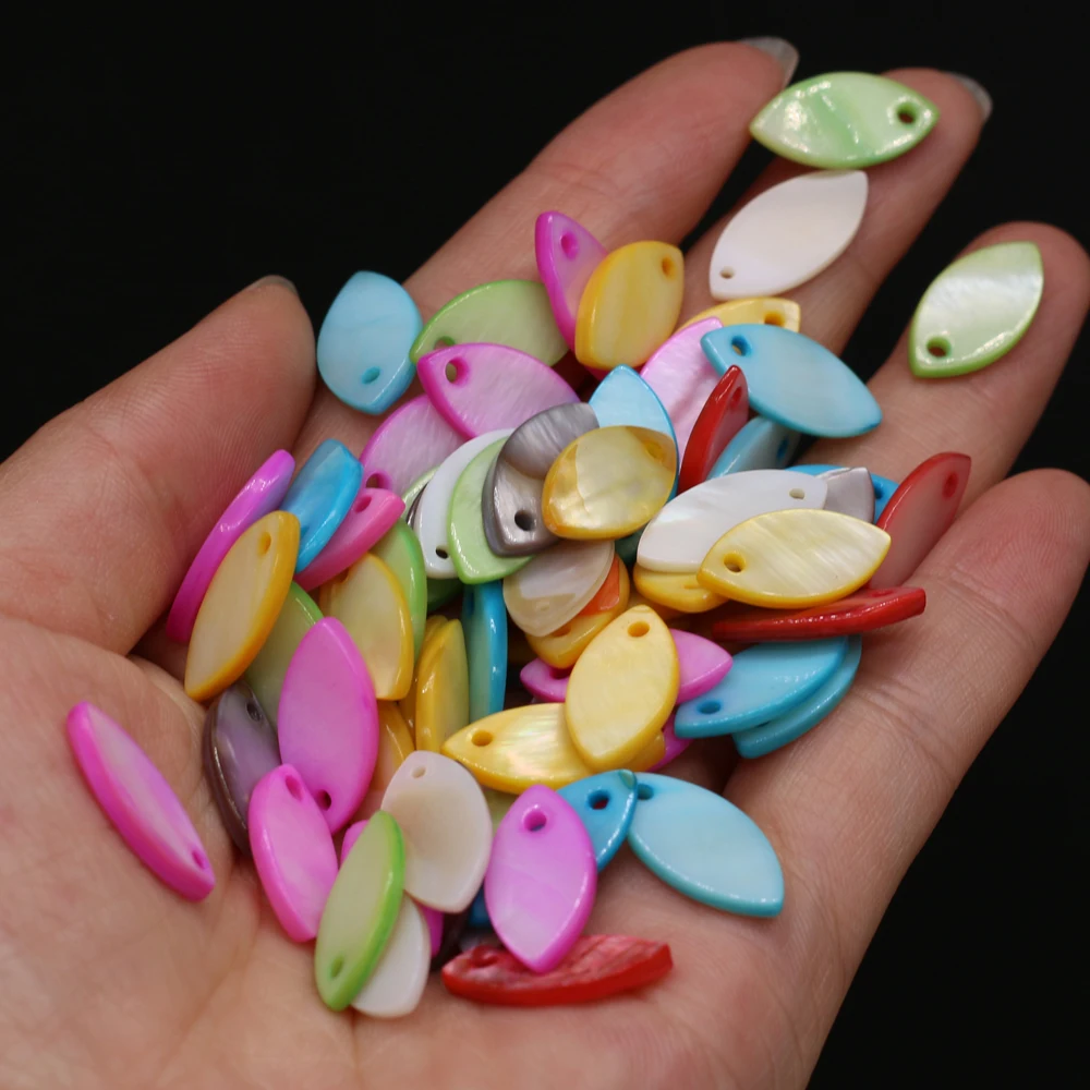 50Pcs Natural Mother Of Pearl Shell Beads Oval Small Pendant For Jewelry Making DIY Necklace Bracelet Earrings Accessory
50Pcs Natural Mother Of Pearl Shell Beads Oval Small Pendant For Jewelry Making DIY Necklace Bracelet Earrings Accessory