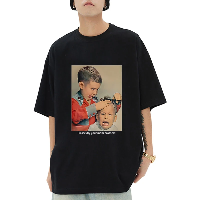 Blockbuster Boy Scared Of Cutting His Hair printed short sleeve T-shirts Men Women vintage Cotton T shirt Funny Tops Unisex
Blockbuster Boy Scared Of Cutting His Hair printed short sleeve T-shirts Men Women vintage Cotton T shirt Funny Tops Unisex