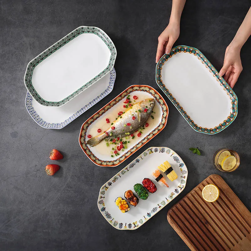 Cutlery Dinner Plate Lace Ceramic Plate Dining Table Decoration Plate Household Storage Tray Kitchen Supplies 12inch Plate
Cutlery Dinner Plate Lace Ceramic Plate Dining Table Decoration Plate Household Storage Tray Kitchen Supplies 12inch Plate