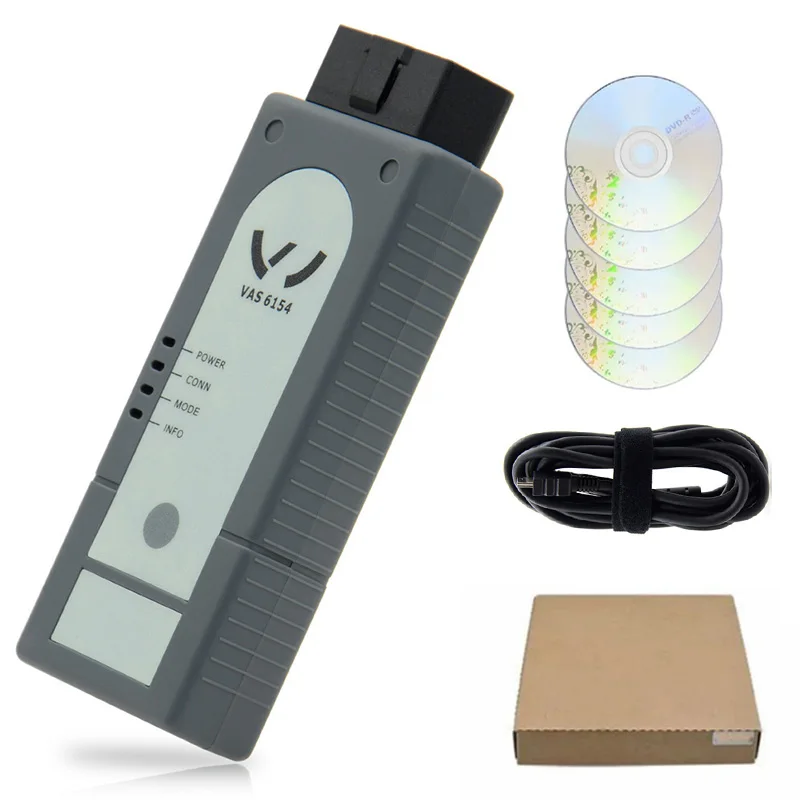 Automotive Tools VAS-6154 OBD2 Scanner WIFI Full Chip Car Diagnostic Tool Set Fault Code Reader for Programming & Coding
Automotive Tools VAS-6154 OBD2 Scanner WIFI Full Chip Car Diagnostic Tool Set Fault Code Reader for Programming & Coding