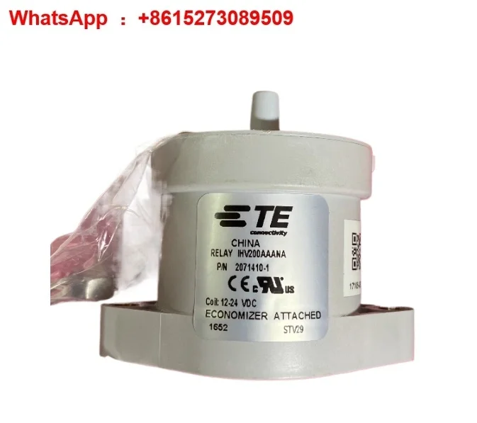 IHV200AAANA 2071410-1 High Voltage DC Relay New Energy Vehicle Contactor
IHV200AAANA 2071410-1 High Voltage DC Relay New Energy Vehicle Contactor