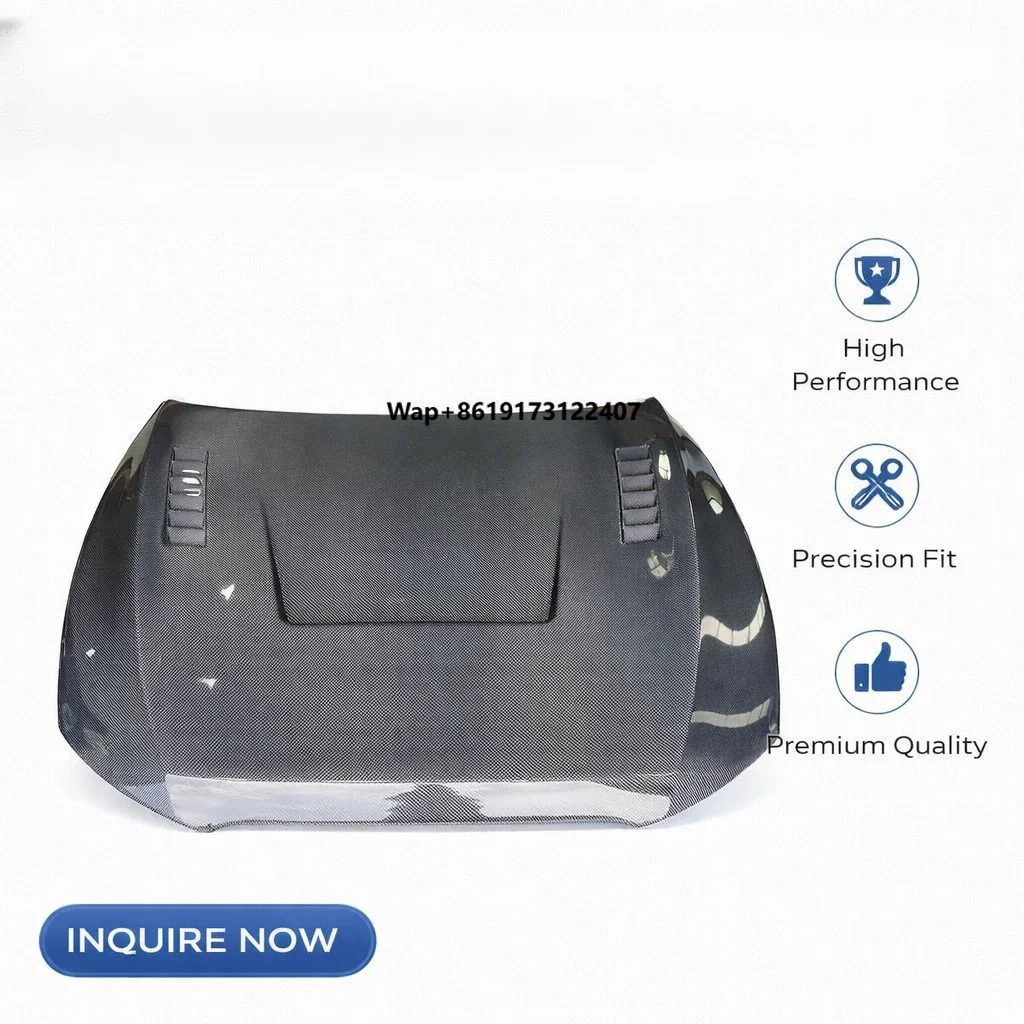Carbon Fiber Hood for A5 S5 B8.5 2012-2016 | OEM Style Front Bonnet Replacement | OEM-Style Fit
Carbon Fiber Hood for A5 S5 B8.5 2012-2016 | OEM Style Front Bonnet Replacement | OEM-Style Fit