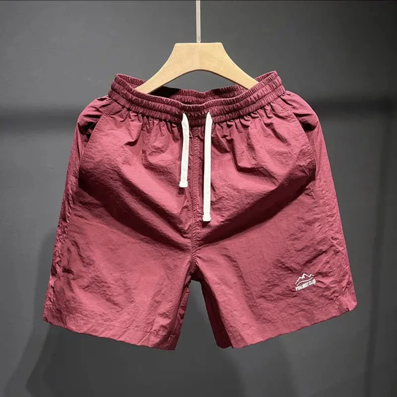Ice Silk Quick Dry Casual Beach Fitness Training Shorts Men's Summer Loose Breathable Running Fourths Shorts
Ice Silk Quick Dry Casual Beach Fitness Training Shorts Men's Summer Loose Breathable Running Fourths Shorts