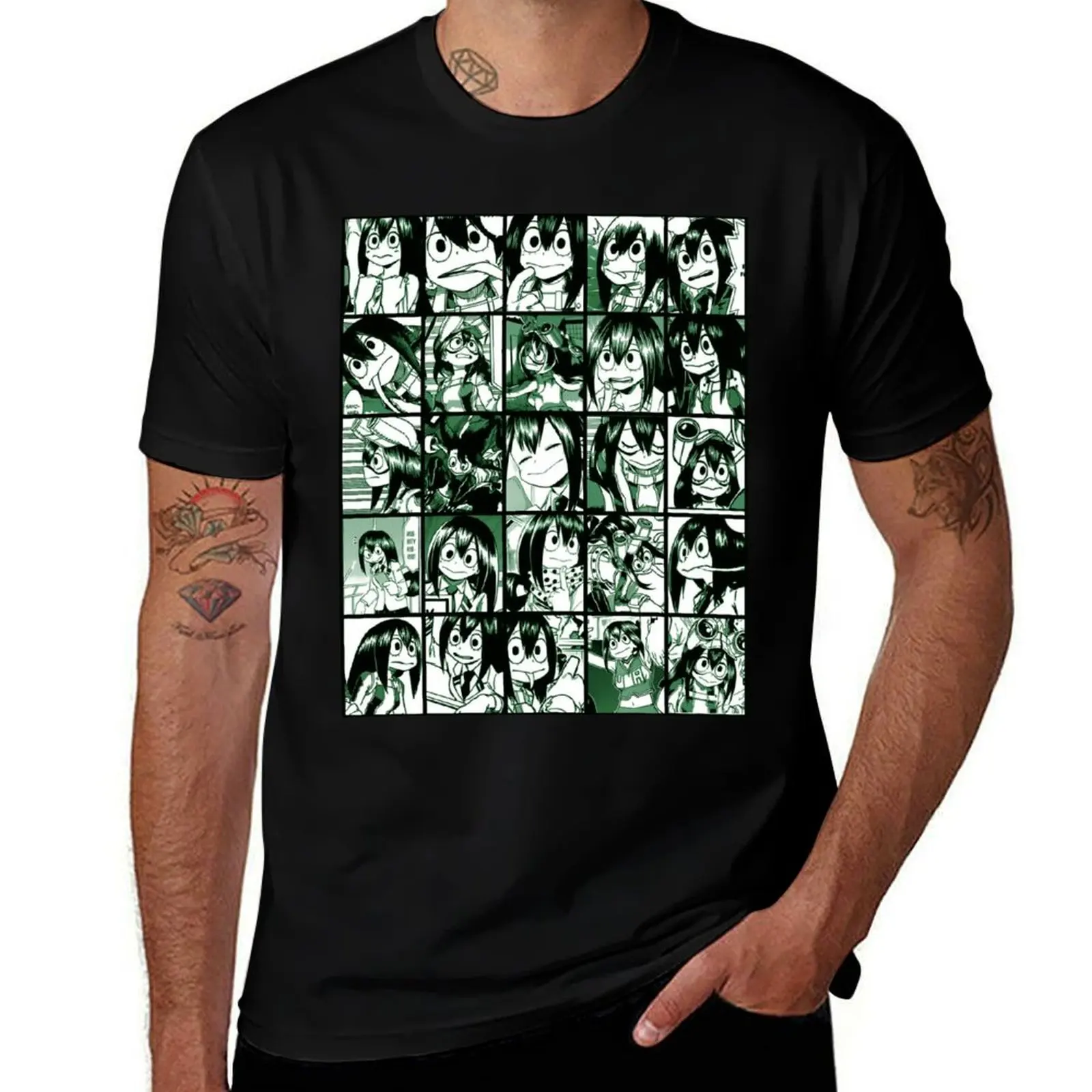 Tsuyu Asui Collage- color version T-Shirt Casual Basic Street Style T-Shirt
Tsuyu Asui Collage- color version T-Shirt Casual Basic Street Style T-Shirt