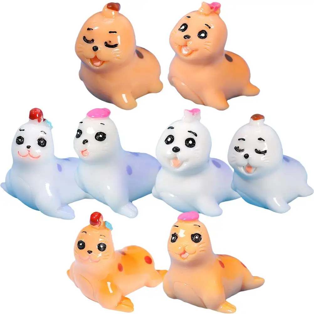 8 Pcs Miniature Sea Lion naments Resin Crafts Aquarium Fish Tank Supplies Decorative Non Fading
8 Pcs Miniature Sea Lion naments Resin Crafts Aquarium Fish Tank Supplies Decorative Non Fading