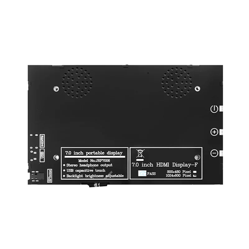 7 Inch 1024X600 LCD Screen IPS Full Viewing Angle Control Board Capacitive Screen Touch Display for Raspberry Pi
7 Inch 1024X600 LCD Screen IPS Full Viewing Angle Control Board Capacitive Screen Touch Display for Raspberry Pi