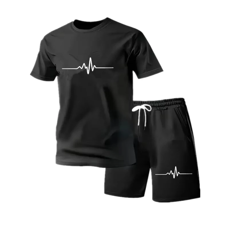 T-shirt + Shorts Urban Casual Tracksuit for Men 2026 Summer Short Sleeve Tees and Shorts Male Home Outdoor Comfort Cool Outfits
T-shirt + Shorts Urban Casual Tracksuit for Men 2026 Summer Short Sleeve Tees and Shorts Male Home Outdoor Comfort Cool Outfits