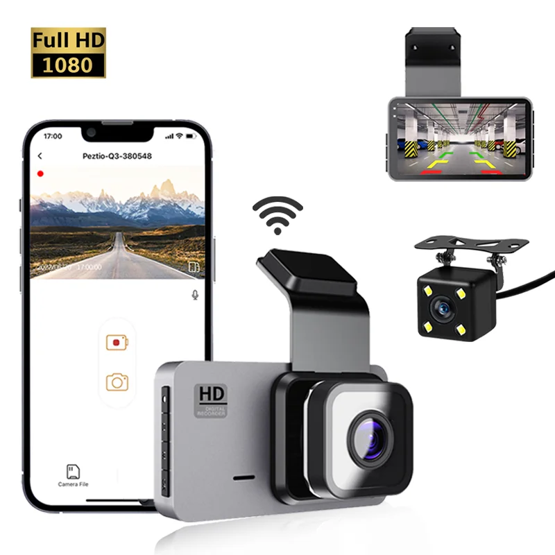 2-канальный видеорегистратор для автомобильной камеры 1080P Wifi видеорегистратор Автомобильный видеорегистратор Камера заднего вида для парковки автомобиля режим парковки G-сенсор
2-канальный видеорегистратор для автомобильной камеры 1080P Wifi видеорегистратор Автомобильный видеорегистратор Камера заднего вида для парковки автомобиля режим парковки G-сенсор