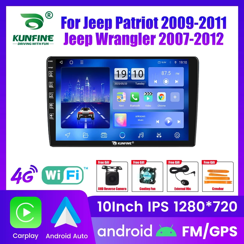 Android Car Radio For Jeep Patriot 2009-2011 Car Stereo 2Din Octa Core GPS Navigation Player IPS Screen Carplay Android Auto
Android Car Radio For Jeep Patriot 2009-2011 Car Stereo 2Din Octa Core GPS Navigation Player IPS Screen Carplay Android Auto
