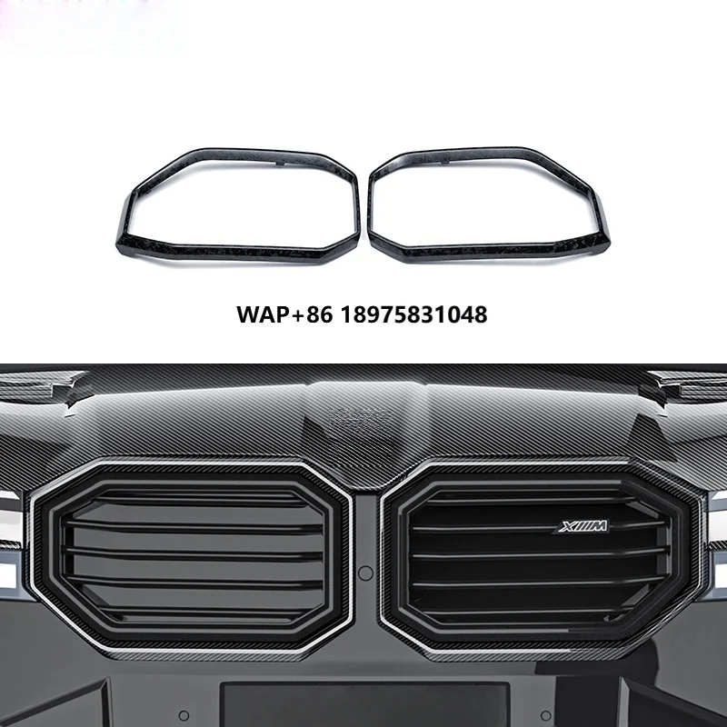 Factory Direct 3K Prepreg Gloss Dry Carbon Fiber Front Bumper Air Vent Grille for XM G09 2022 2023 2024 2025 2026
Factory Direct 3K Prepreg Gloss Dry Carbon Fiber Front Bumper Air Vent Grille for XM G09 2022 2023 2024 2025 2026