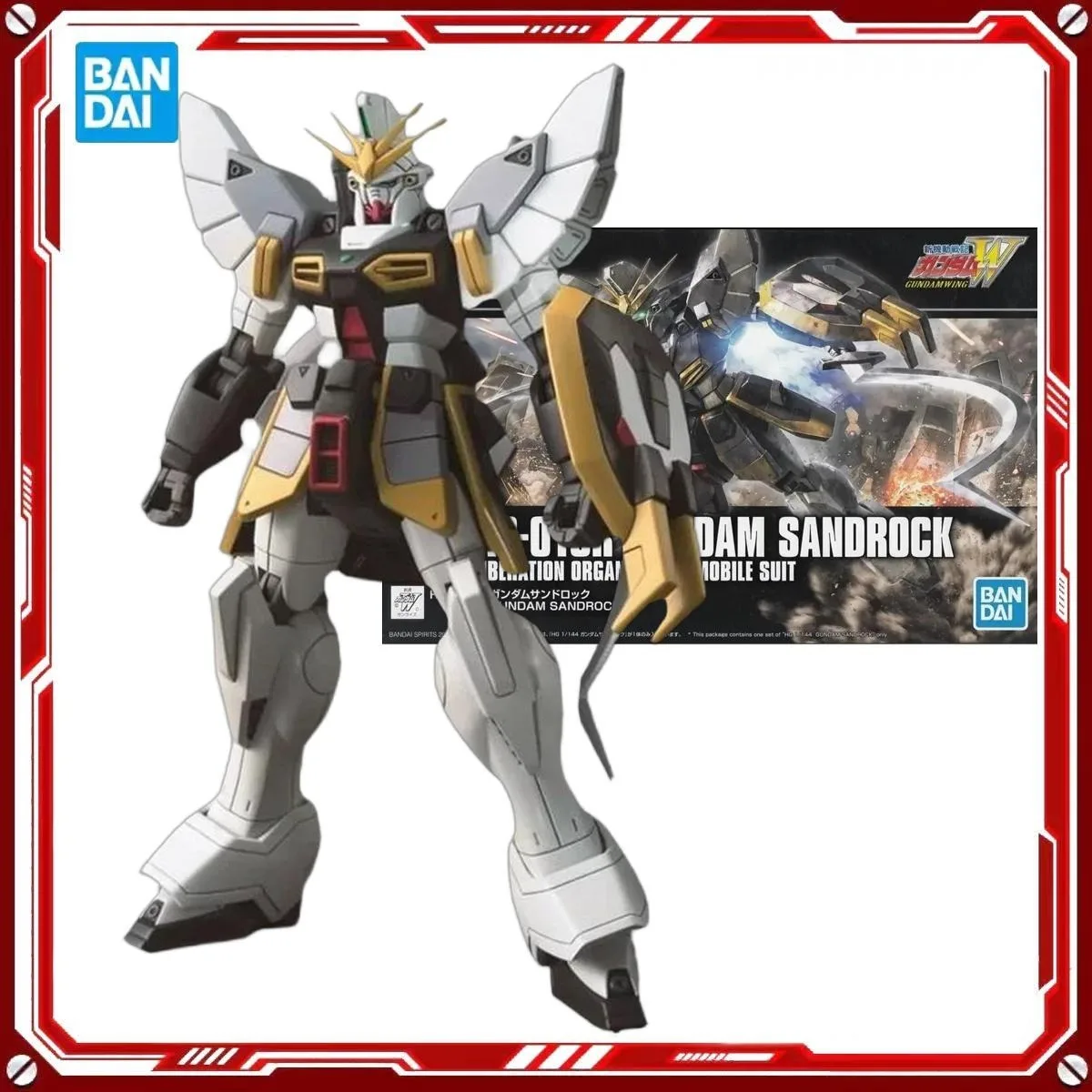 Оригинальный сборный набор фигурок Bandai HGAC HG 1/144 EW Gundam Sandrock GUNDAM, аниме-фигурки, модели для сборки, игрушки, подарок для мальчика
Оригинальный сборный набор фигурок Bandai HGAC HG 1/144 EW Gundam Sandrock GUNDAM, аниме-фигурки, модели для сборки, игрушки, подарок для мальчика