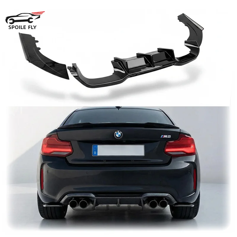 3X 2016 To 2022 For BMW 2 Series M2 M2C F87 Coupe Competition V Style Bumper Rear Diffuser Lip Spoiler Body Kits Gloss Black
3X 2016 To 2022 For BMW 2 Series M2 M2C F87 Coupe Competition V Style Bumper Rear Diffuser Lip Spoiler Body Kits Gloss Black