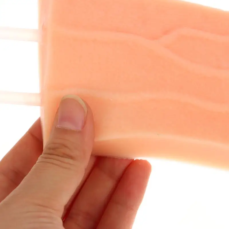Silicone Injection Practice Pad Blood Recovery Kit Medical Student Nurse Blood Collection Puncture Training Pad Model
Silicone Injection Practice Pad Blood Recovery Kit Medical Student Nurse Blood Collection Puncture Training Pad Model