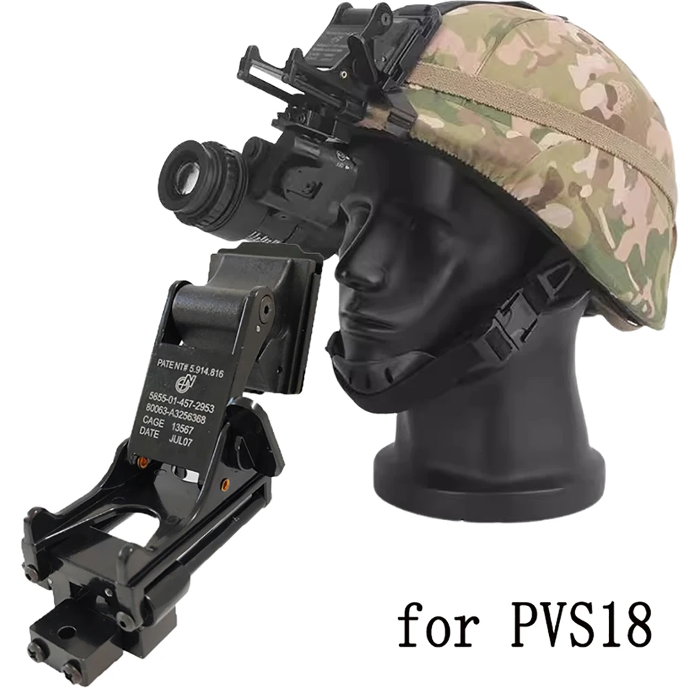 Tactical Aluminum Alloy Night Vision Goggles NVG Mount for Hunting PVS18 Monocular Night Scope fits FAST MICH M88 Helmet Accy
Tactical Aluminum Alloy Night Vision Goggles NVG Mount for Hunting PVS18 Monocular Night Scope fits FAST MICH M88 Helmet Accy