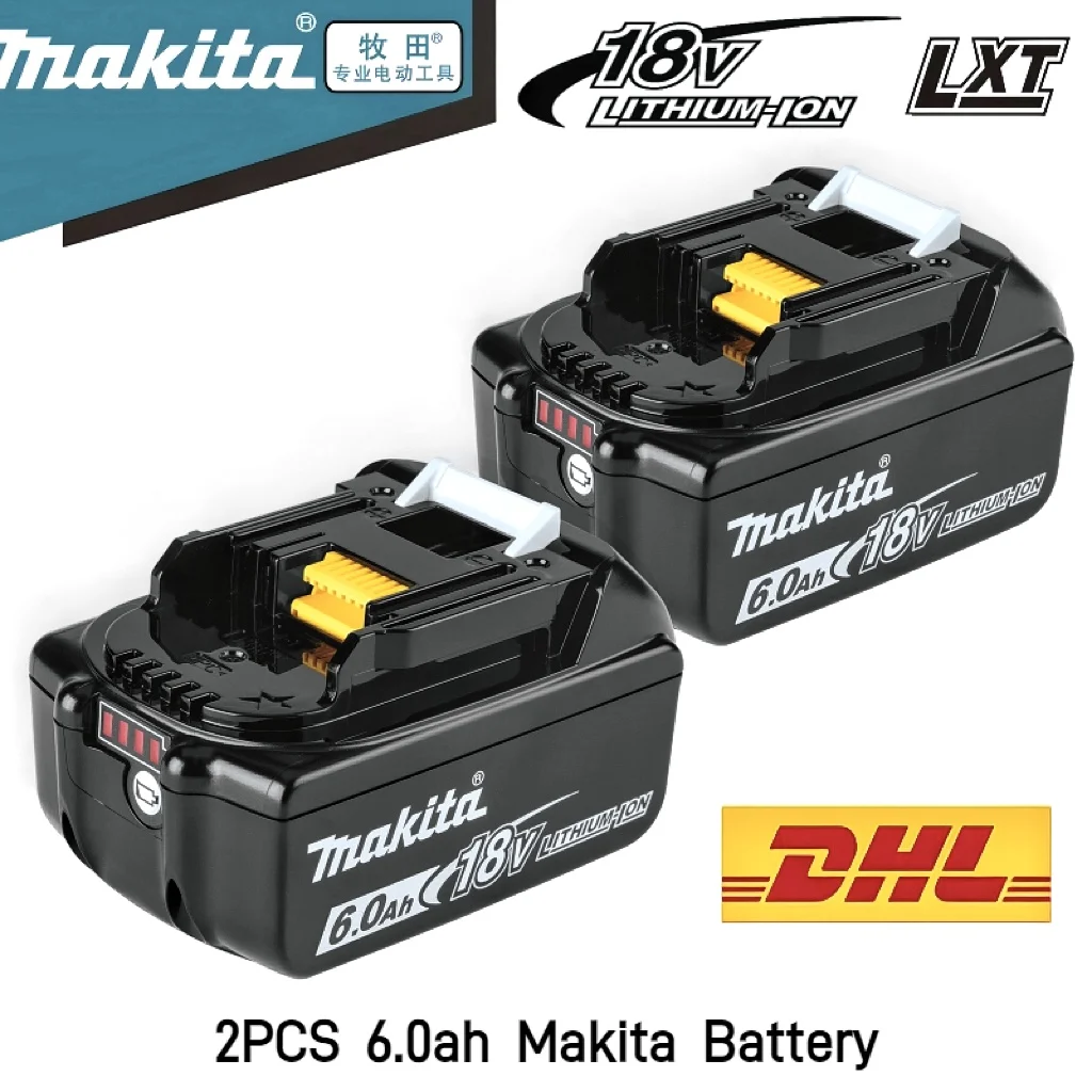 100% original Makita 18V Battery, 6.0Ah Makita tool Battery, for Makita 18V BL1830 BL1840 BL1850 BL1860B replacement batteries
100% original Makita 18V Battery, 6.0Ah Makita tool Battery, for Makita 18V BL1830 BL1840 BL1850 BL1860B replacement batteries