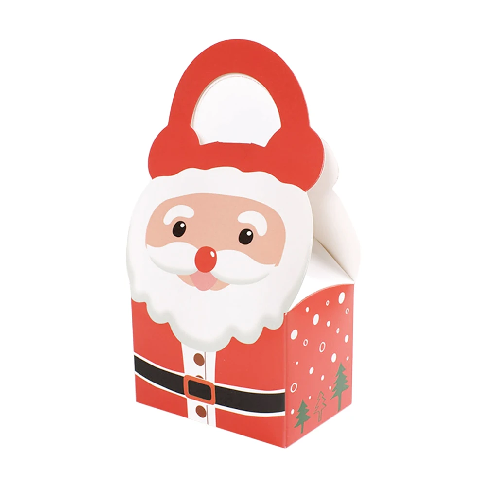 10PCS Christmas Gift Boxes Santa Claus Paper Bag Party Favor Candy Boxes Lightweight Delicate Holiday Treats Packaging Small
10PCS Christmas Gift Boxes Santa Claus Paper Bag Party Favor Candy Boxes Lightweight Delicate Holiday Treats Packaging Small