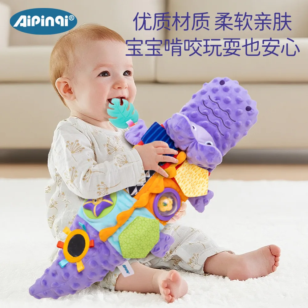 Aipinqi Plush Crocodile Doll Biteable Early Educational Fine Motor Training Number Cognition Sensory Toy With Crinkle Paper
Aipinqi Plush Crocodile Doll Biteable Early Educational Fine Motor Training Number Cognition Sensory Toy With Crinkle Paper