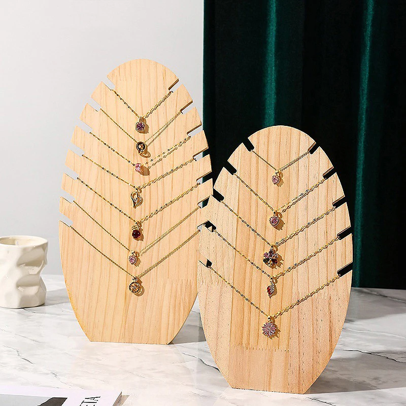 Wood Flame Shape Jewelry Display Pendant Necklace Display Board Organizer Shelf Storage Holder Showcases
Wood Flame Shape Jewelry Display Pendant Necklace Display Board Organizer Shelf Storage Holder Showcases
