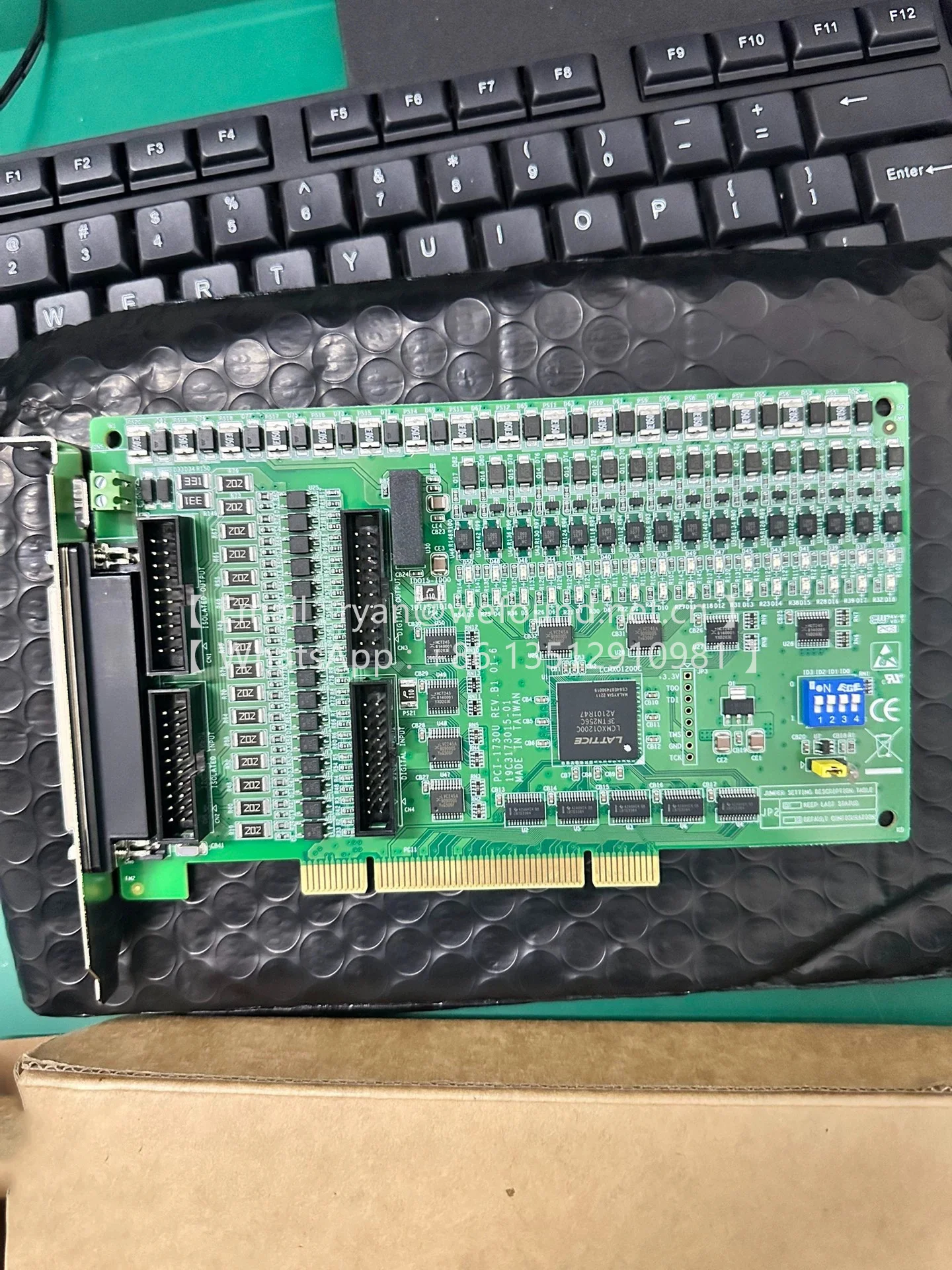 PCI-1730U DAQ CARD PCI-1730U-BE 32-канальная изолированная карта цифрового ввода/вывода
PCI-1730U DAQ CARD PCI-1730U-BE 32-канальная изолированная карта цифрового ввода/вывода