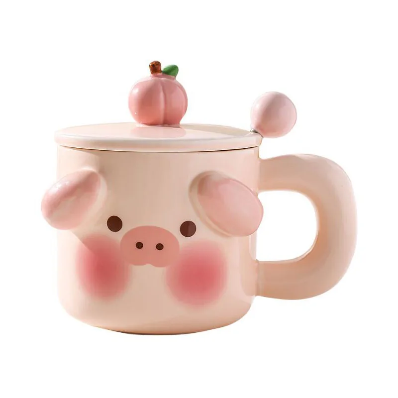 Creative Cute Animal Ceramic Mug Office Household Coffee Mug Water Cup Lovers Breakfast Milk Cup Kitchen Drinkware 450ml
Creative Cute Animal Ceramic Mug Office Household Coffee Mug Water Cup Lovers Breakfast Milk Cup Kitchen Drinkware 450ml