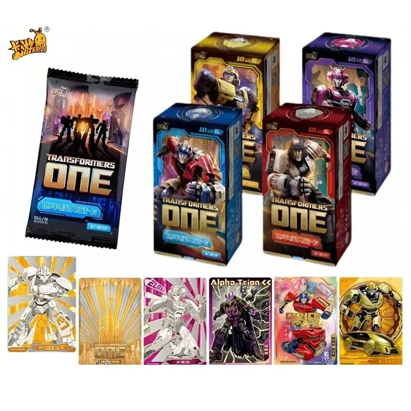 KAYOU Transformers One Card New Optimus Prime Anime Character Peripheral Cards Limited Edition Card Children Birthday Gifts
KAYOU Transformers One Card New Optimus Prime Anime Character Peripheral Cards Limited Edition Card Children Birthday Gifts