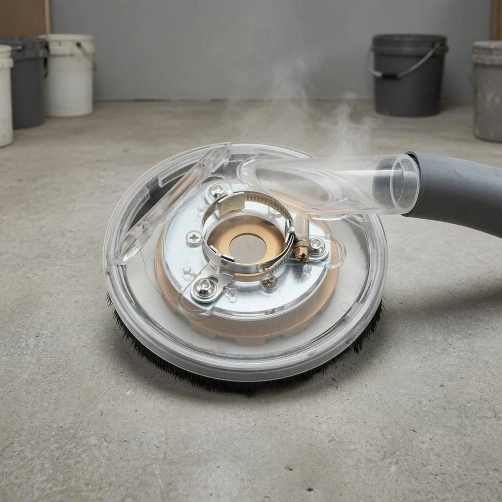 Angle Grinder Dust Shroud Easy Install Vacuum Grinding Shroud Power Tool Accessory Improved Safety for Concrete Work, Renovation
Angle Grinder Dust Shroud Easy Install Vacuum Grinding Shroud Power Tool Accessory Improved Safety for Concrete Work, Renovation