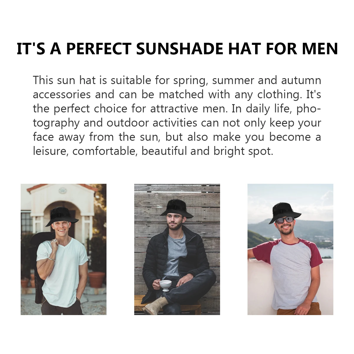 1pc Creative Travel Hat Men Sunhat Cotton Uv Protection Sunshade Fisherman Hat For Outdoor Beach Summer Activities
1pc Creative Travel Hat Men Sunhat Cotton Uv Protection Sunshade Fisherman Hat For Outdoor Beach Summer Activities