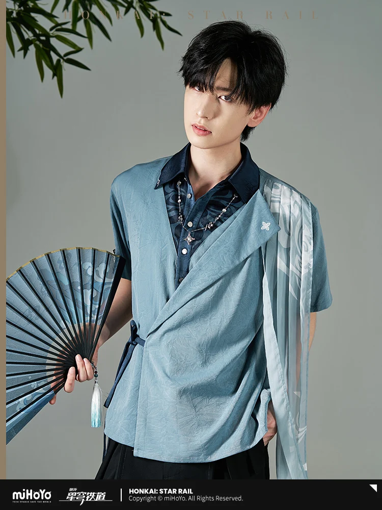 Official MiHoYo Honkai Star Rail Feixiao Unisex Short -Sleeve Shirt Long Pants Cosplay Costume Daily Wearing Clothing WomenMen
Official MiHoYo Honkai Star Rail Feixiao Unisex Short -Sleeve Shirt Long Pants Cosplay Costume Daily Wearing Clothing WomenMen