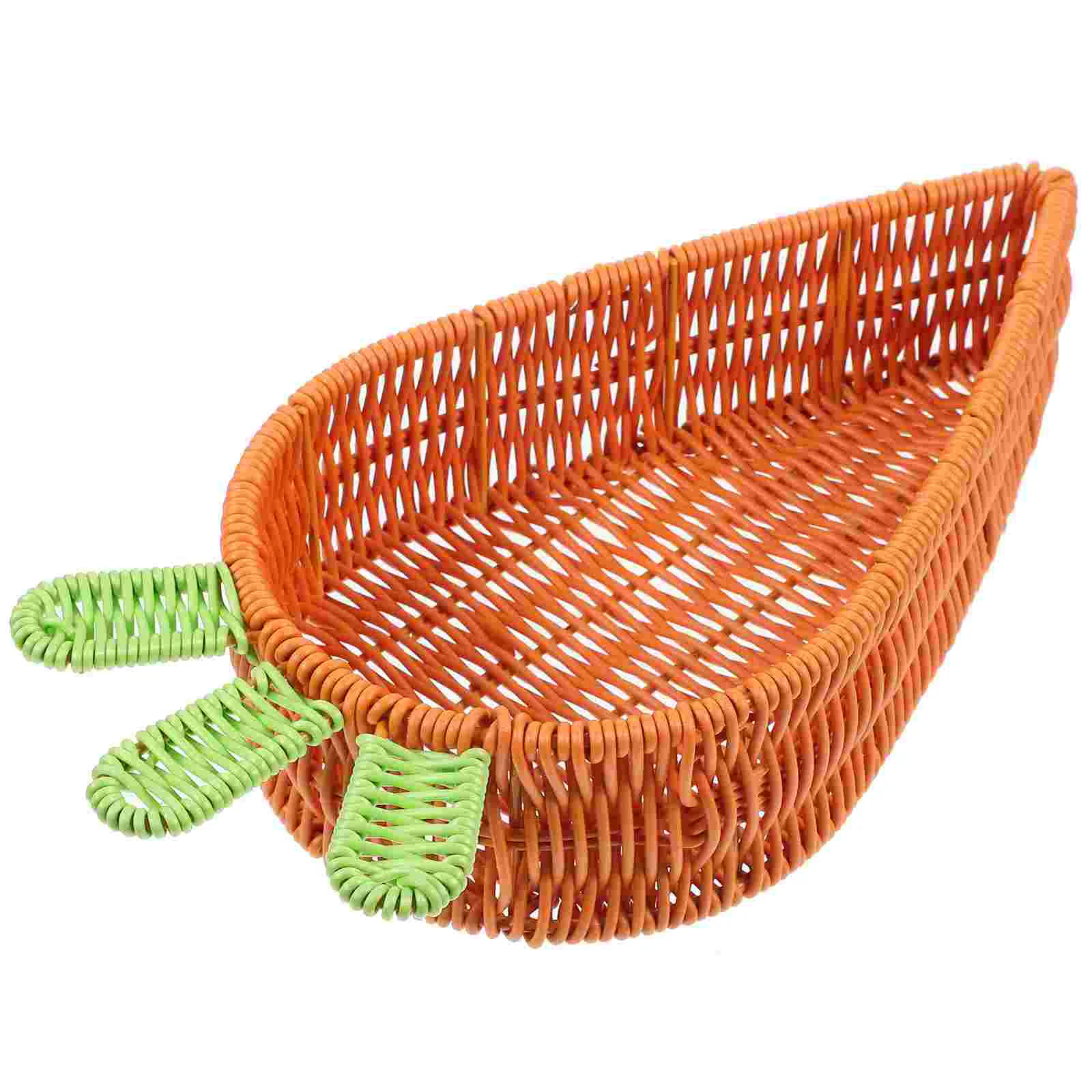 Rattan Carrot Fruit Plate Storage Baskets Dried For Fruits Sundries Holder Snack Woven
Rattan Carrot Fruit Plate Storage Baskets Dried For Fruits Sundries Holder Snack Woven