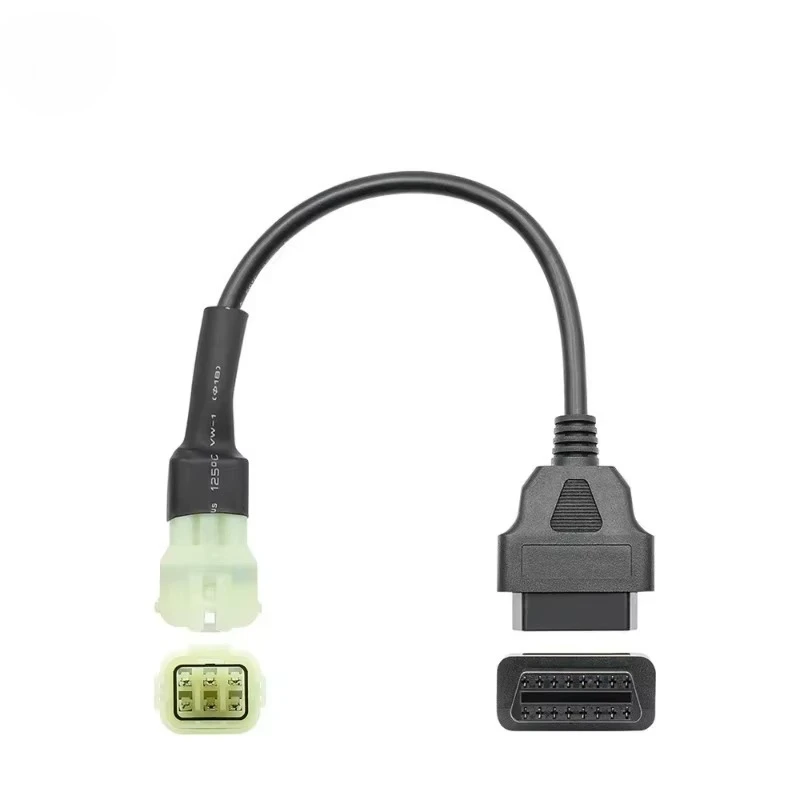 For KTM Motorcycle Motobike OBD2 Connector 6Pin To 16Pin Expansion Adapter Moto Extension Cable Diagnostic Tools 2026 New
For KTM Motorcycle Motobike OBD2 Connector 6Pin To 16Pin Expansion Adapter Moto Extension Cable Diagnostic Tools 2026 New