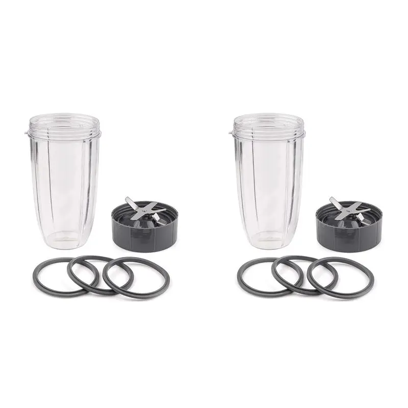 Запасные части ABWZ-2X: стакан на 32 унции, лезвие и уплотнительное кольцо, резиновые прокладки, совместимые с Nutribullet.
Запасные части ABWZ-2X: стакан на 32 унции, лезвие и уплотнительное кольцо, резиновые прокладки, совместимые с Nutribullet.