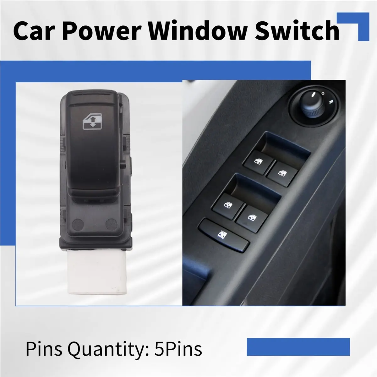 #59S Automotive Parts & Accessories,Car Power Window Switch Button 202005661 for Chevrolet AVEO (Black)
#59S Automotive Parts & Accessories,Car Power Window Switch Button 202005661 for Chevrolet AVEO (Black)