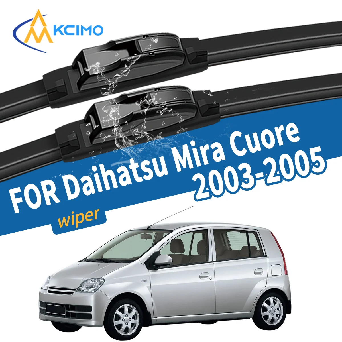 2Pcs Front Windshield Wiper Blades For Daihatsu Mira Cuore L250 2003 2004 2005 All-Weather High Quality Silicone Wiper
2Pcs Front Windshield Wiper Blades For Daihatsu Mira Cuore L250 2003 2004 2005 All-Weather High Quality Silicone Wiper