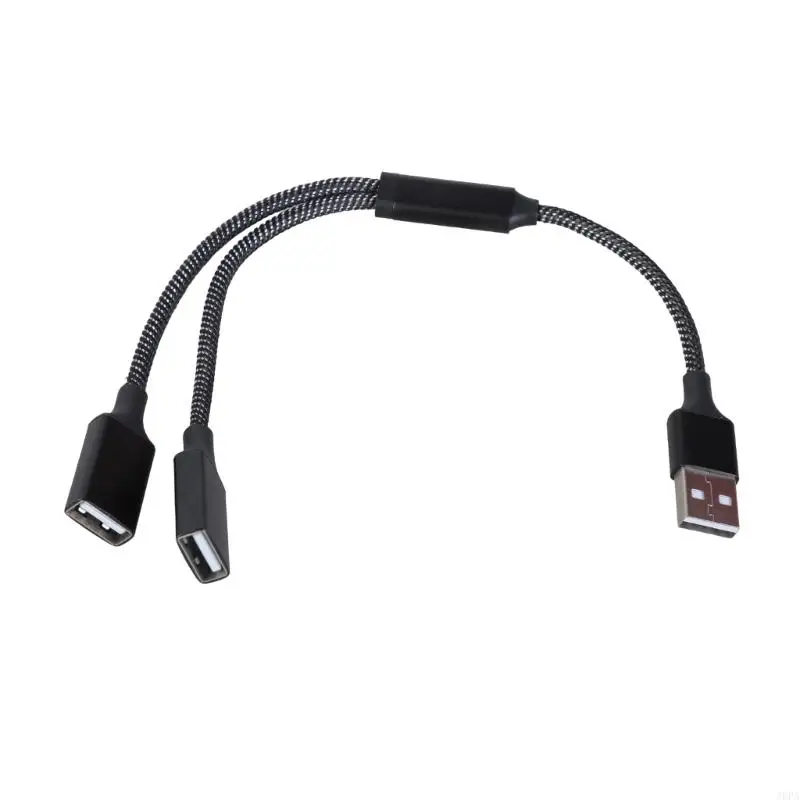 J6PA USB Splitter 2 Port Male to Double Female Adapter for Laptop Keyboards Data Cord
J6PA USB Splitter 2 Port Male to Double Female Adapter for Laptop Keyboards Data Cord